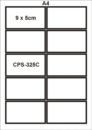 Cyklos CPS-325C névjegyvágó