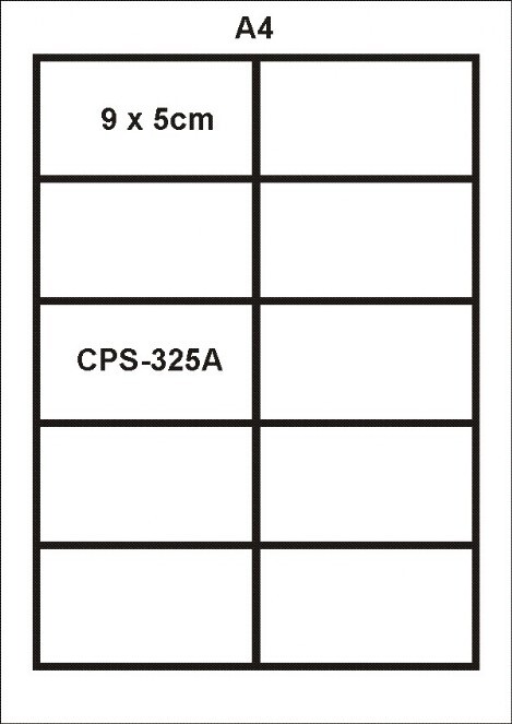 Cyklos CS-325A névjegyvágó szerszám