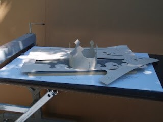 Paperfox HA-2 asztal tartóprofillal a sikeres koronával
